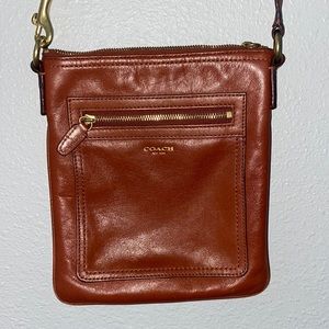 Coach Brown Messenger Crossbody Bag